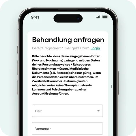 1. Anmelden und registrieren