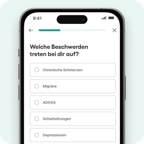2. Medizinischen Fragebogen ausfüllen